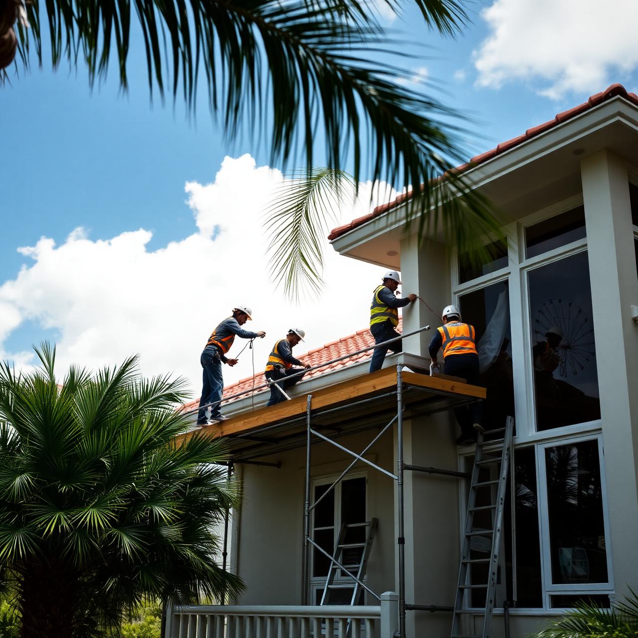 It's Construction & Remodeling team on the job